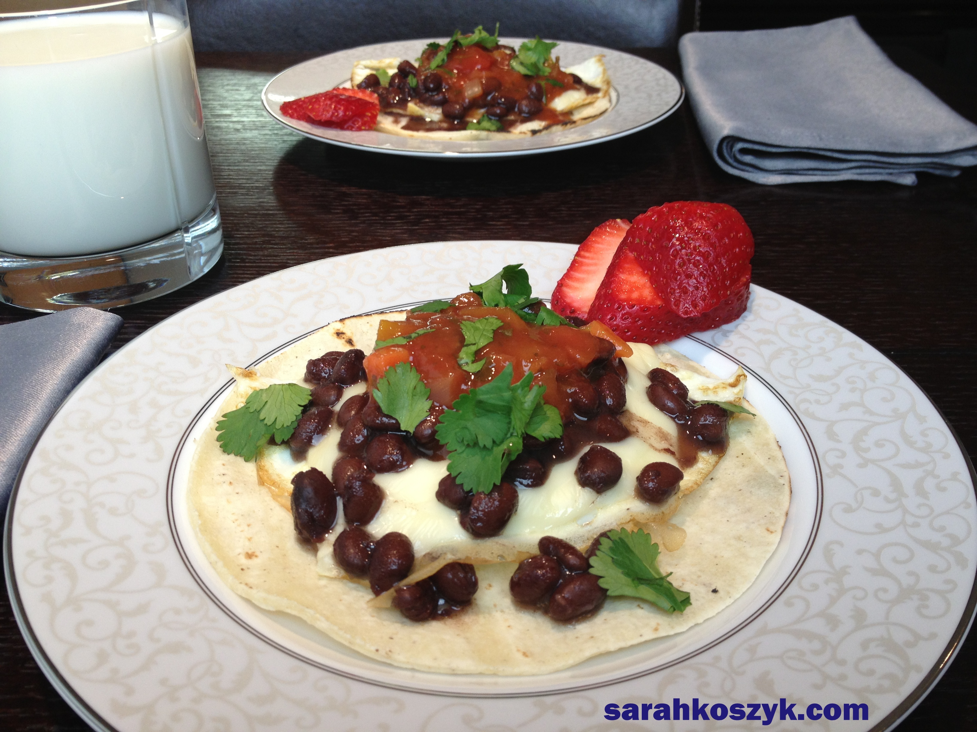 Quick & Easy Breakfast Tacos With Eggs Sarah Koszyk Family. Food